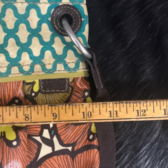 Fossil VTG Key-Per Coated Canvas Crossover - Picture 5 of 6